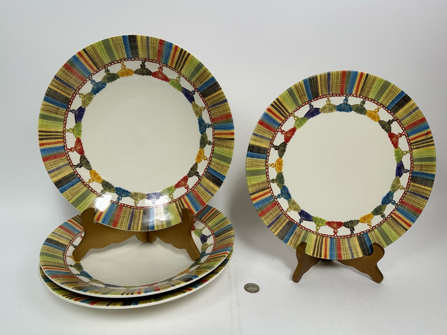 Taffetas Gien France (3) Large 12' Bowls [Photo 3]