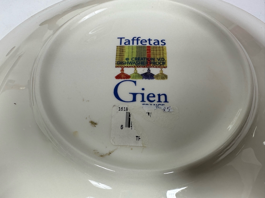 Taffetas Gien France (3) Large 12' Bowls [Photo 8]