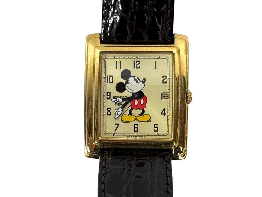 New Vintage SEIKO Disney Mickey Mouse Watch