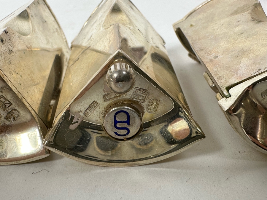 Swed Masters Workshop Victorinox Signed Carving Knife With Signed Presentation Case And Four Signed Swed Masters Workshop Salt Shakers With Signed Presentation Case By Yossi Swed, Jerusalem [Photo 19]