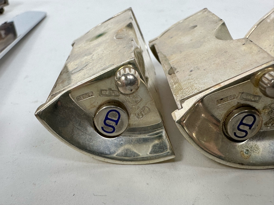 Swed Masters Workshop Victorinox Signed Carving Knife With Signed Presentation Case And Four Signed Swed Masters Workshop Salt Shakers With Signed Presentation Case By Yossi Swed, Jerusalem [Photo 20]