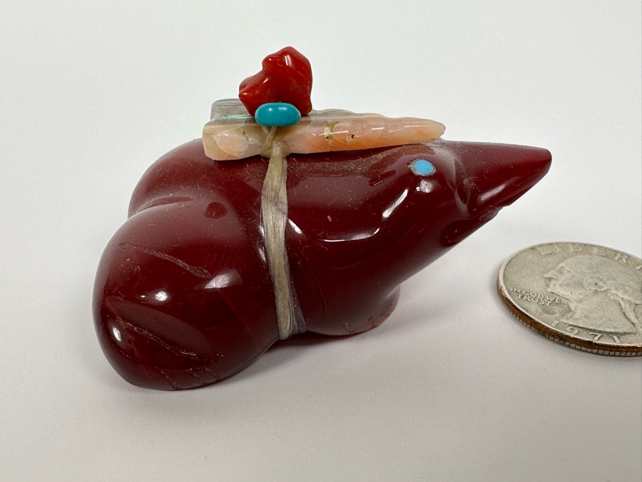 Native American Zuni Fetish Of Frog By Heland Boone [Photo 6]