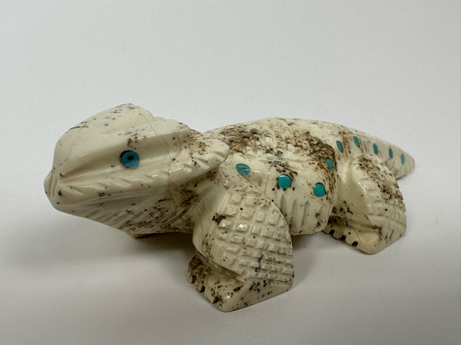 Native American Zuni Fetish Of Lizard [Photo 11]