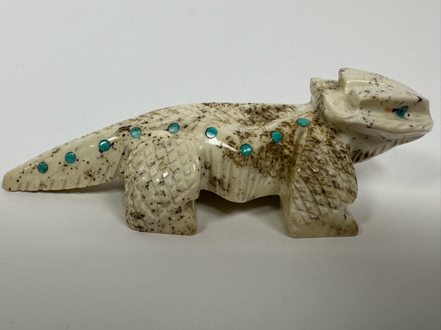 Native American Zuni Fetish Of Lizard [Photo 7]