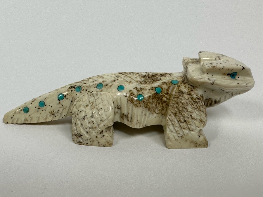 Native American Zuni Fetish Of Lizard [Photo 4]