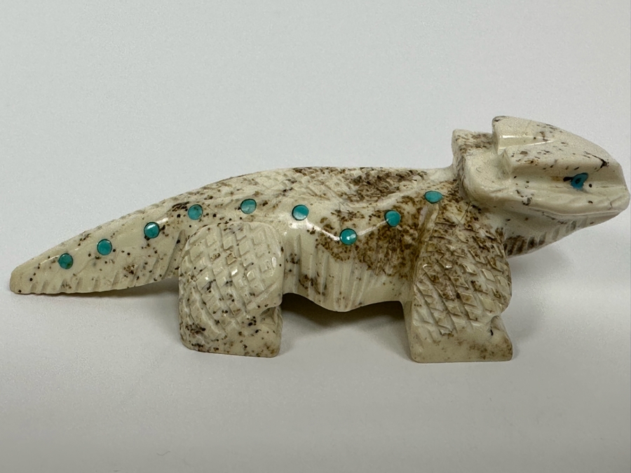 Native American Zuni Fetish Of Lizard [Photo 3]