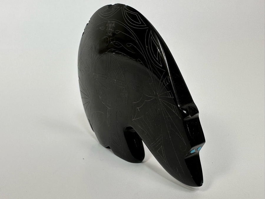 Native American Zuni Fetish Of Bear By Jonathan Natewa [Photo 9]