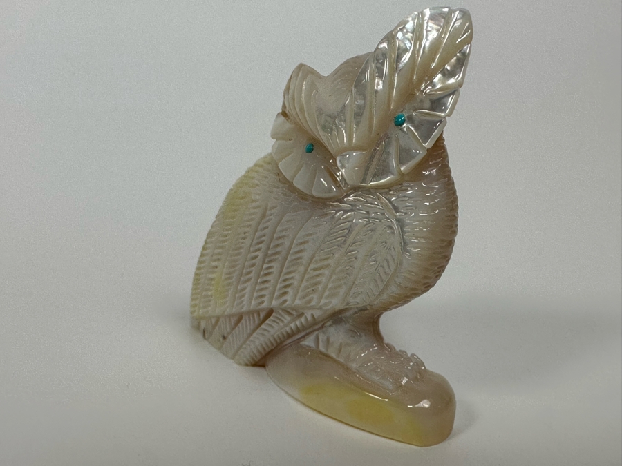 Native American Zuni Fetish Of Owl [Photo 5]