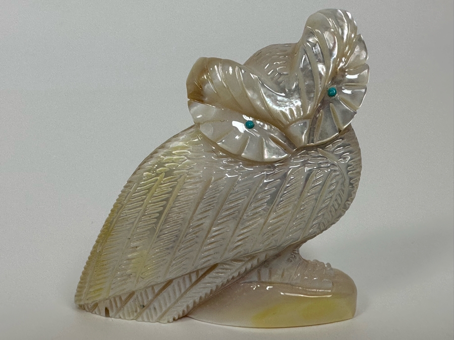 Native American Zuni Fetish Of Owl [Photo 4]