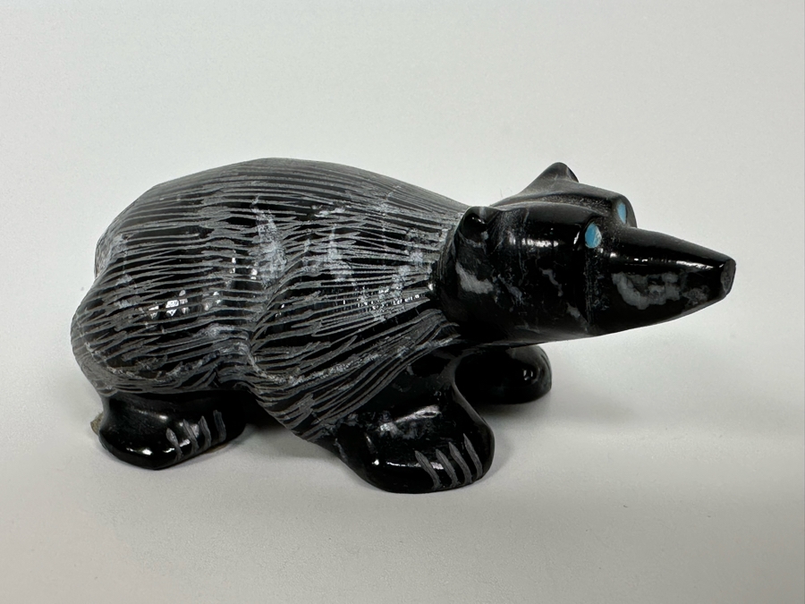 Native American Zuni Fetish Of Bear By Nelson Yatsattie [Photo 2]