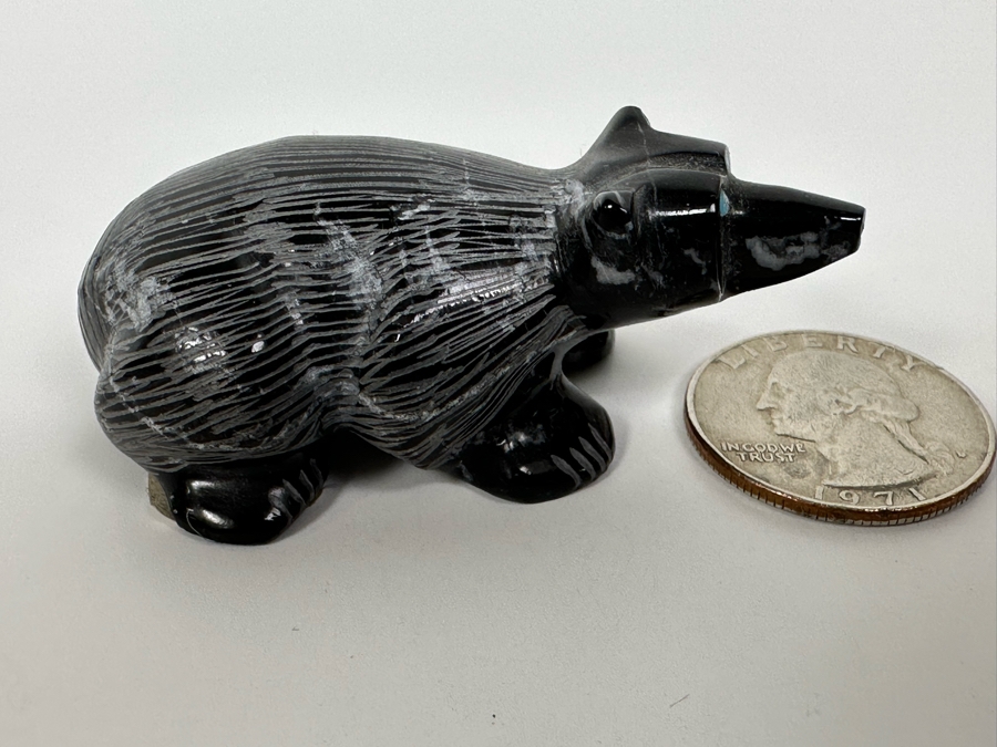 Native American Zuni Fetish Of Bear By Nelson Yatsattie [Photo 12]