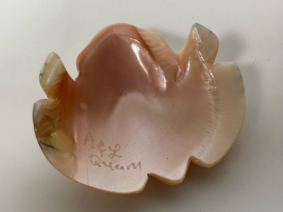 Native American Zuni Fetish Of Frog By A & L Quam [Photo 9]