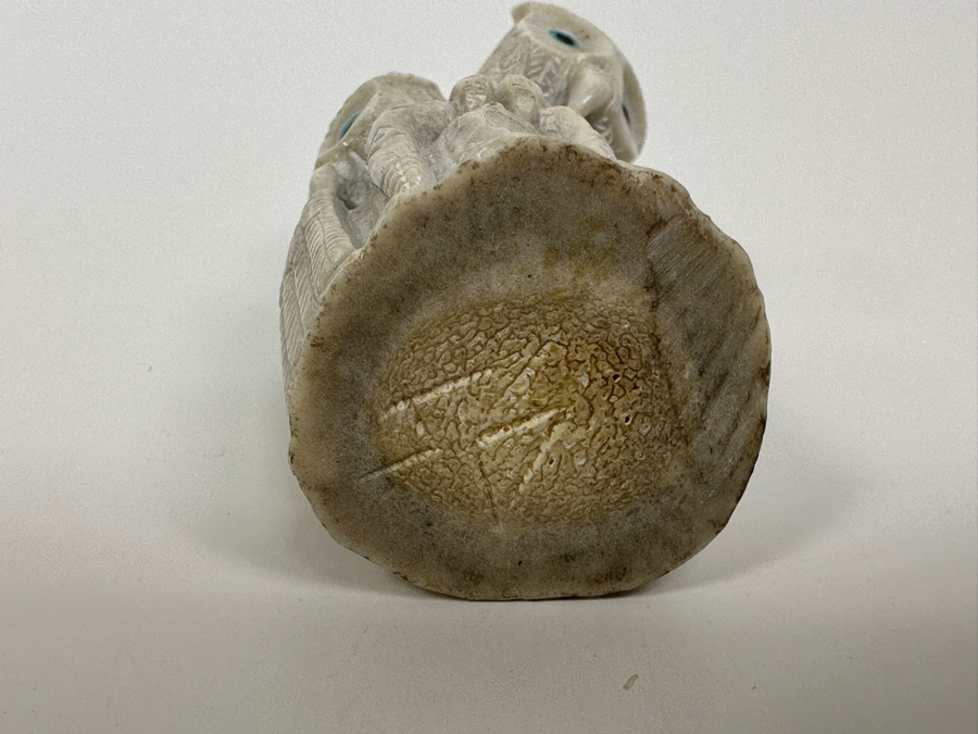 Native American Zuni Fetish Of Owls With Snake [Photo 13]