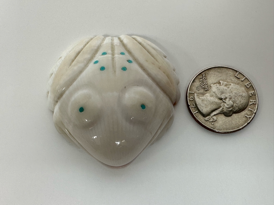 Native American Zuni Fetish Of Frog [Photo 10]