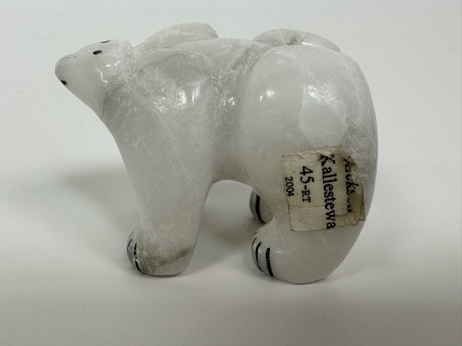 Native American Zuni Fetish Of Bear By Rickson Kallestewa [Photo 8]