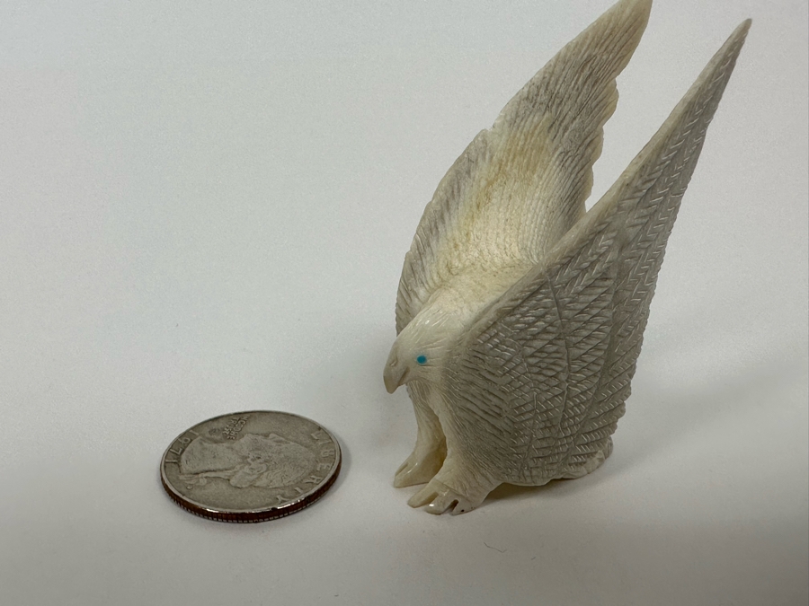 Native American Zuni Fetish Of Eagle [Photo 10]