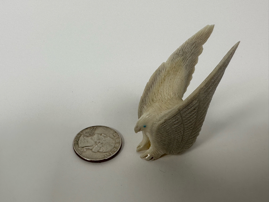 Native American Zuni Fetish Of Eagle [Photo 11]