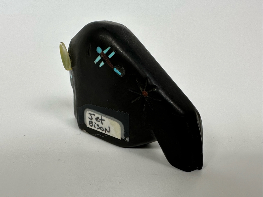 Native American Zuni Fetish Of Bison By Rhoda Quam [Photo 7]