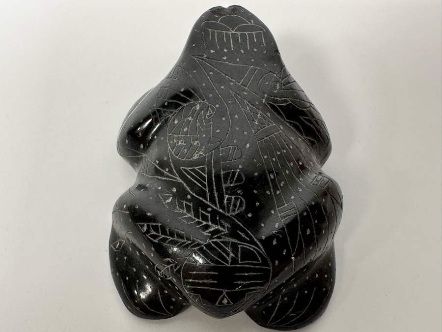 Native American Zuni Fetish Of Frog Signed C.G. [Photo 9]