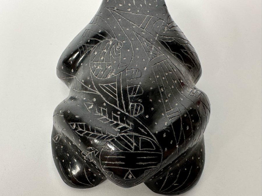 Native American Zuni Fetish Of Frog Signed C.G. [Photo 10]