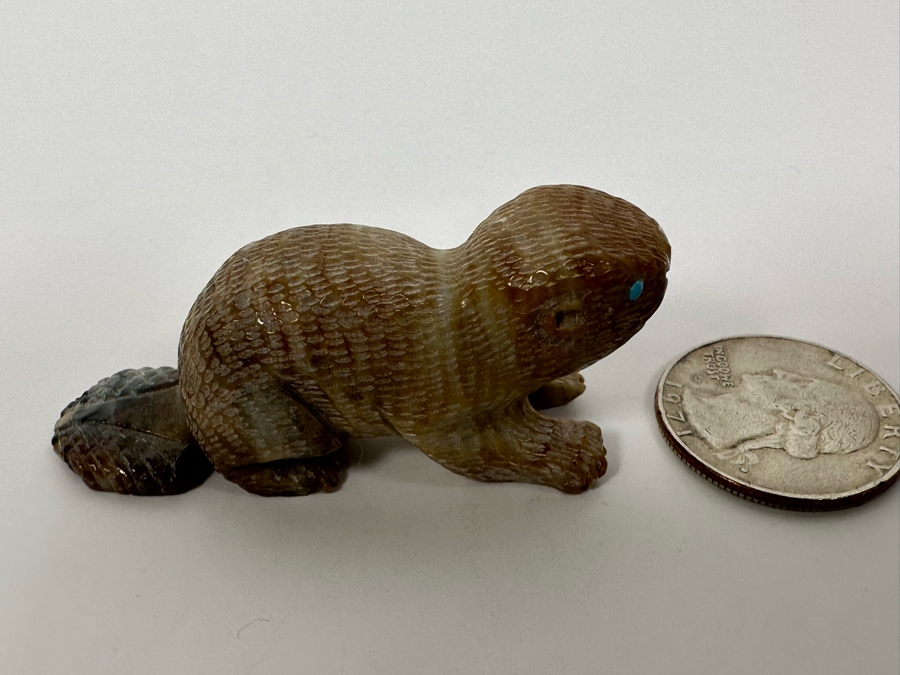 Native American Zuni Fetish Of Beaver [Photo 7]