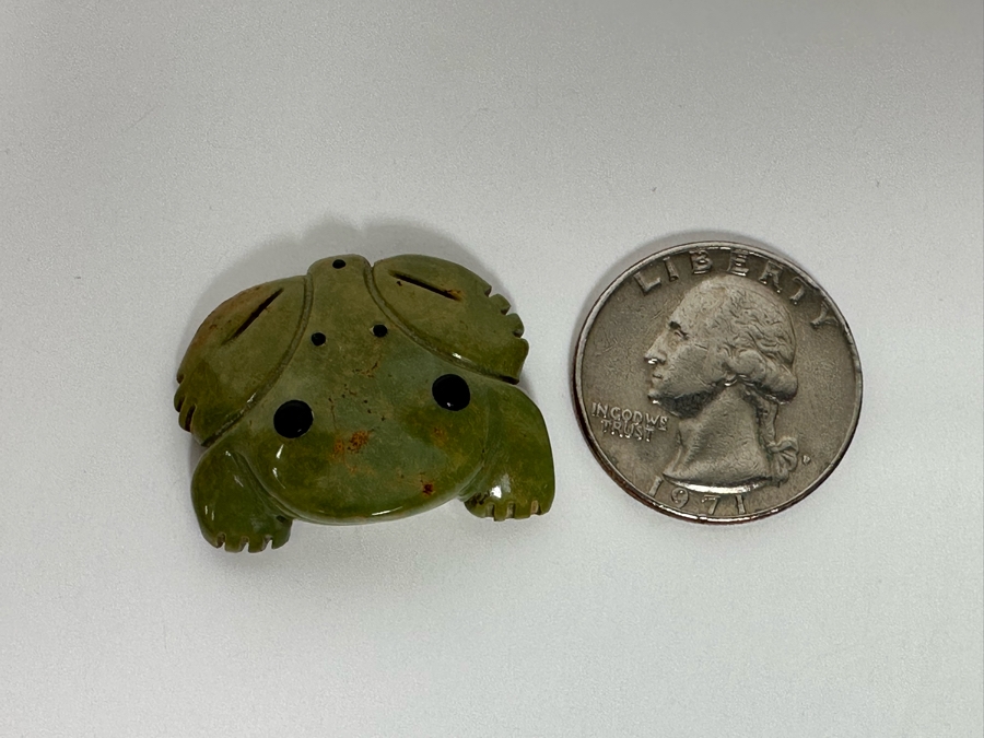 Native American Zuni Fetish Of Frog By Reynold Lunasee [Photo 8]