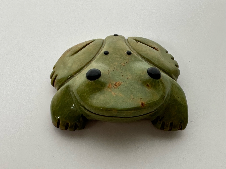 Native American Zuni Fetish Of Frog By Reynold Lunasee [Photo 2]