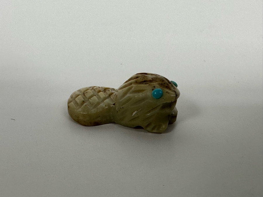 Miniature Native American Zuni Fetish Of Beaver [Photo 2]