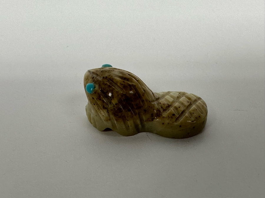 Miniature Native American Zuni Fetish Of Beaver [Photo 4]