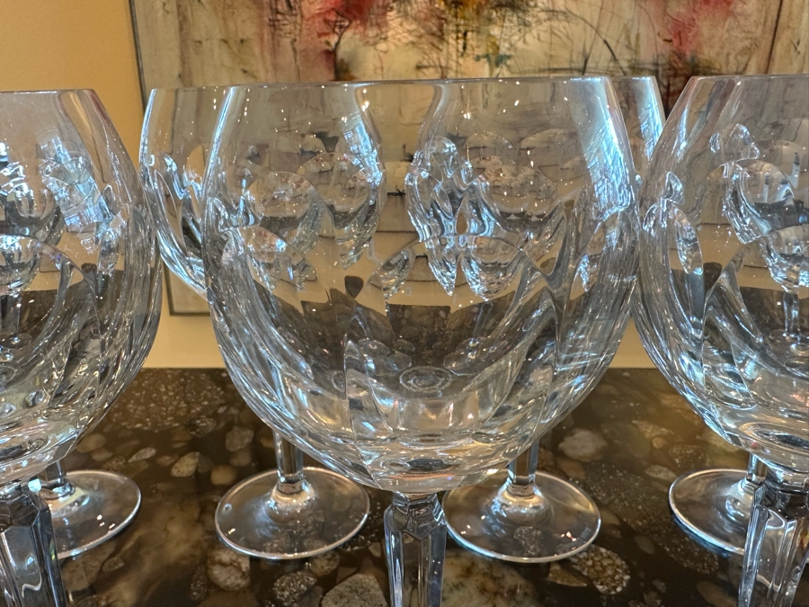 (9) Ralph Lauren Crystal Stemware Glasses 8 1/4H [Photo 6]