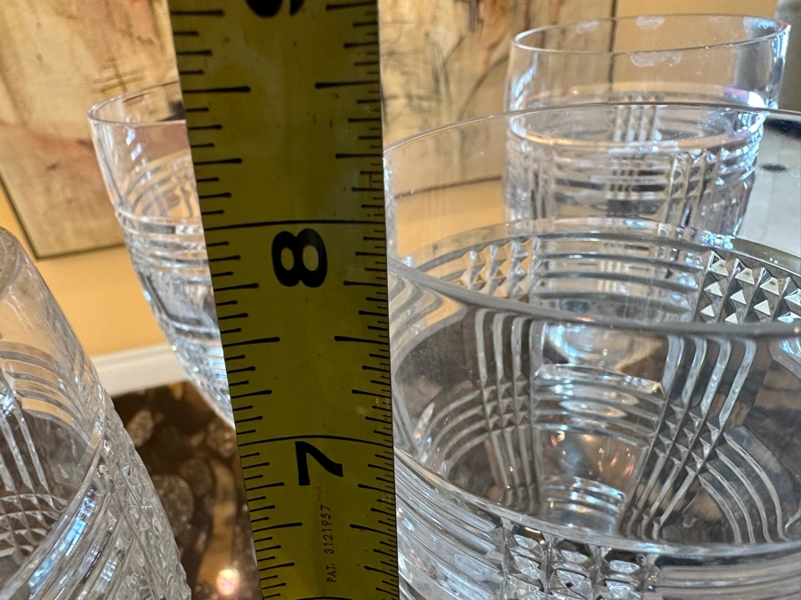 (5) Ralph Lauren Crystal Stemware Glasses 7 3/4H [Photo 6]