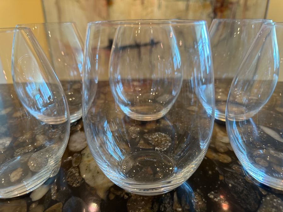 (6) Riedel Wine Glasses 4 3/4H [Photo 3]