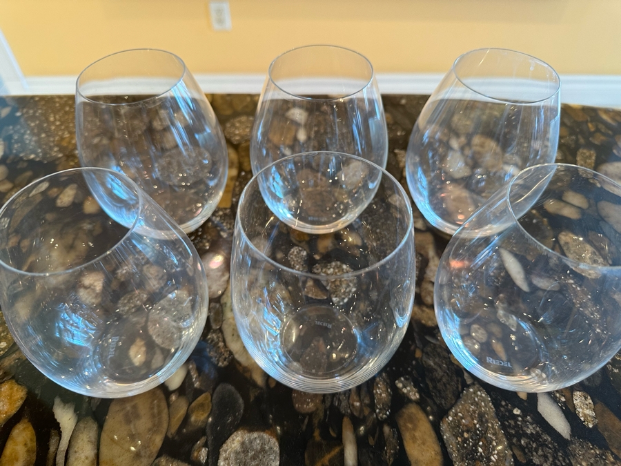 (6) Riedel Wine Glasses 4 3/4H [Photo 4]