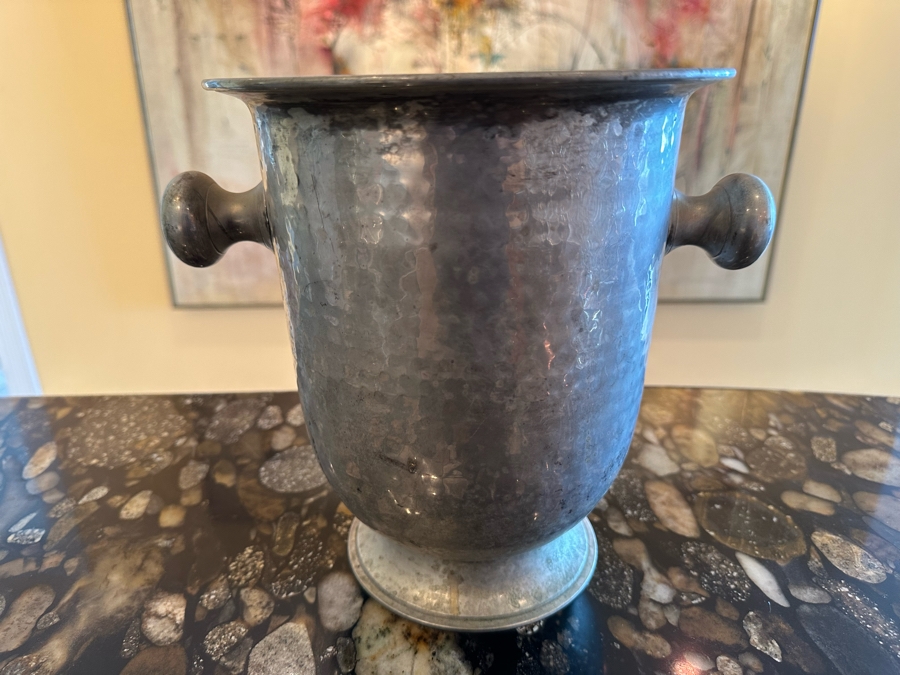 Metal Wine Bucket Made In India 11W X 9.5H