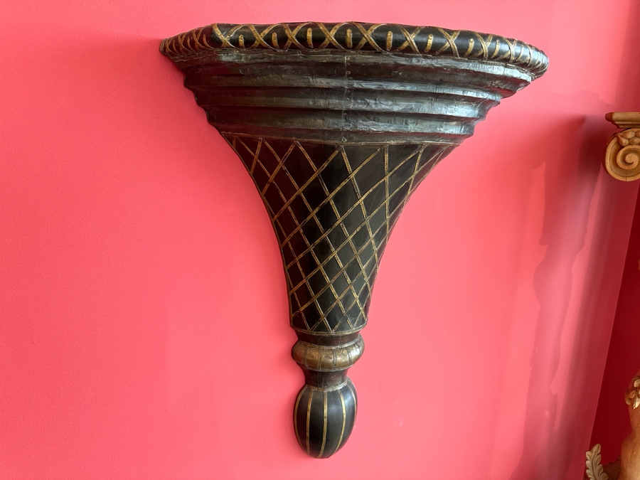 Pair Of Handmade Wall Scones Shelves Made In India 18W X 10D X 21H [Photo 5]