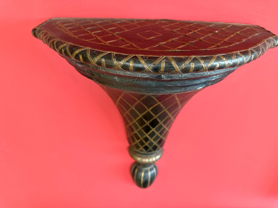 Pair Of Handmade Wall Scones Shelves Made In India 18W X 10D X 21H [Photo 7]