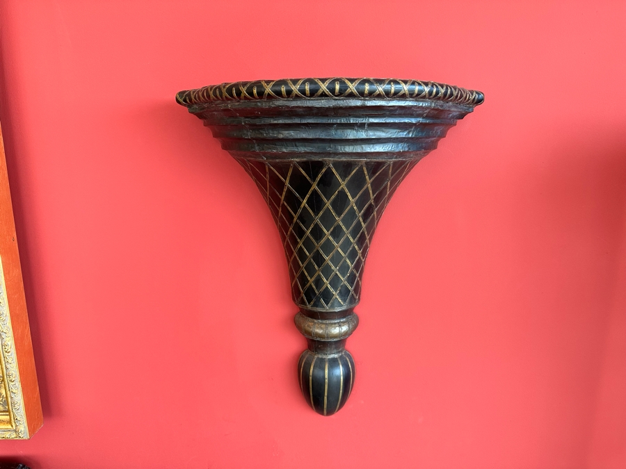 Pair Of Handmade Wall Scones Shelves Made In India 18W X 10D X 21H [Photo 3]