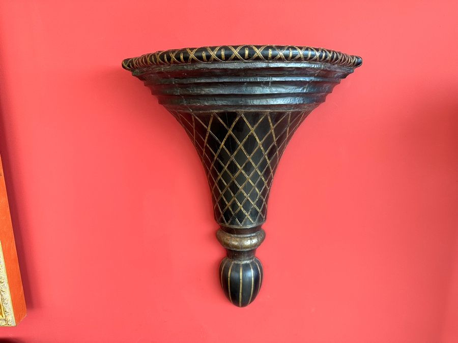 Pair Of Handmade Wall Scones Shelves Made In India 18W X 10D X 21H [Photo 2]