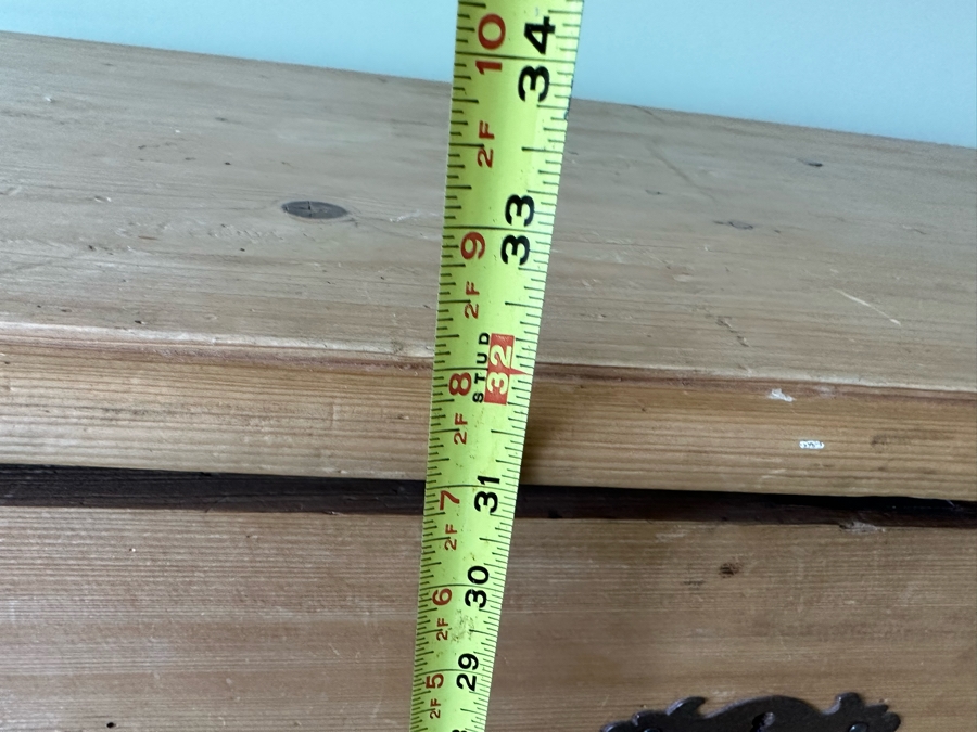 Antique Pine Chest Of Drawers Dresser 40W X 21D X 32H [Photo 10]