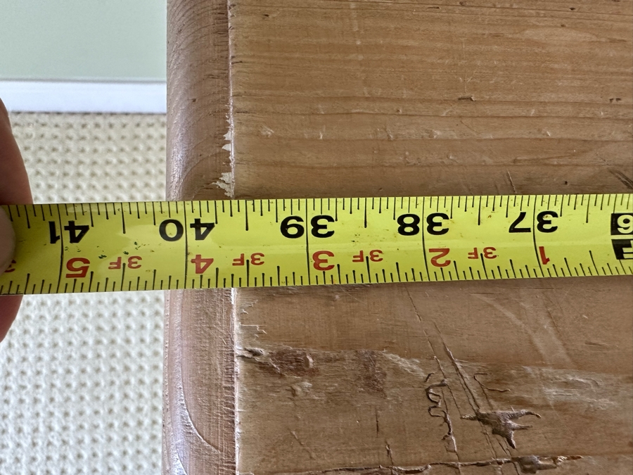 Antique Pine Chest Of Drawers Dresser 40W X 21D X 32H [Photo 8]