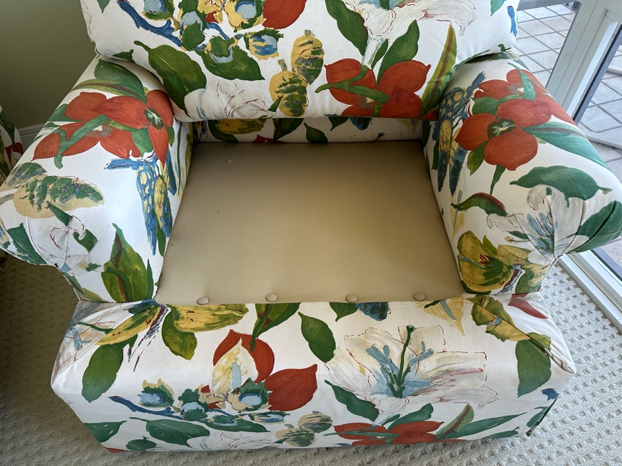 Designer Upholstered Armchair 38W X 38D X 31H [Photo 4]