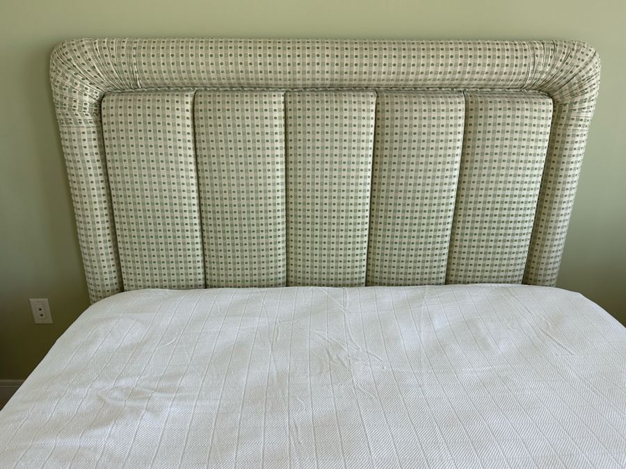 Upholstered Headboard (No Bed Frame Or Mattress) 72W X 58H [Photo 1]