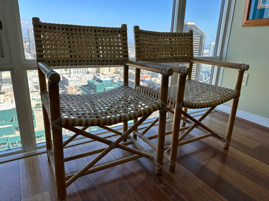 Pair Of Bamboo Armchairs [Photo 5]