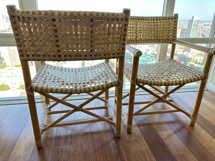 Pair Of Bamboo Armchairs [Photo 4]