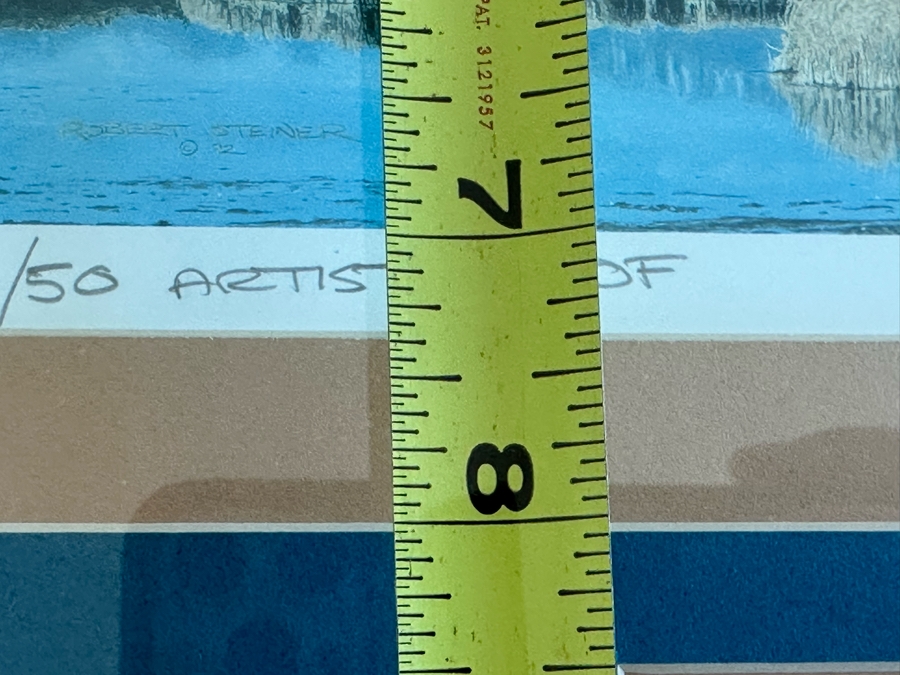 Hand Signed Robert Steiner Limited Edition Duck Print Artist Proof And 1992 Utah Waterfowl Stamp Framed 21.5 X 20 [Photo 10]