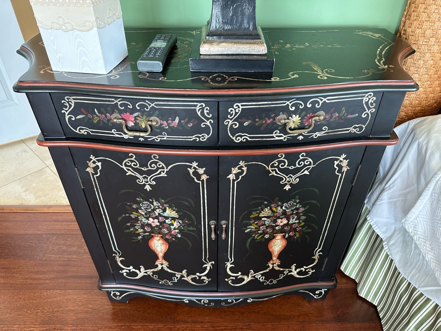 Pair Of Nightstands Cabinets Bedside Tables 39W X 17D X 33H [Photo 2]