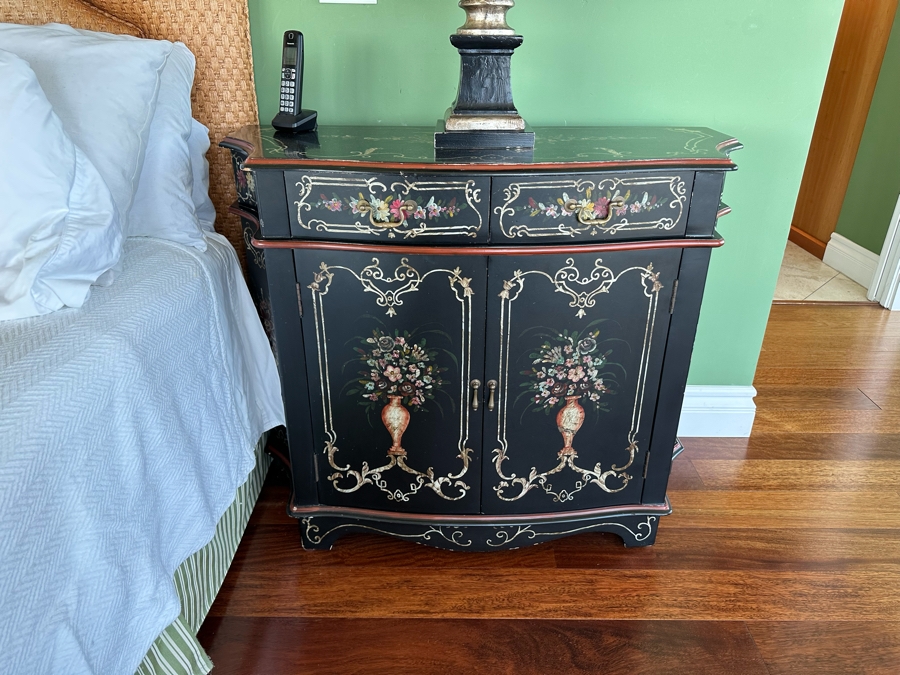 Pair Of Nightstands Cabinets Bedside Tables 39W X 17D X 33H [Photo 4]