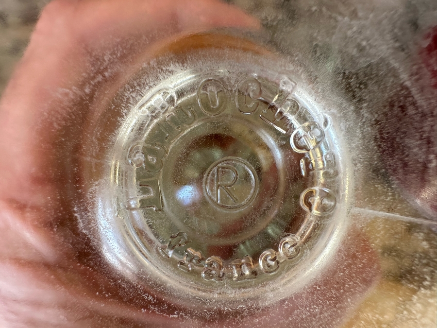 (10) La Rochere France Footed Glasses With Dragonfly Design 4 3/4H [Photo 6]