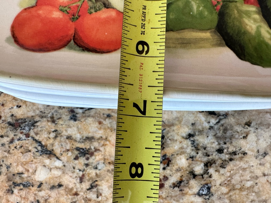 (4) Ceramisia Italy Ceramic Salad Plates 9.5 X 6 3/4 [Photo 6]