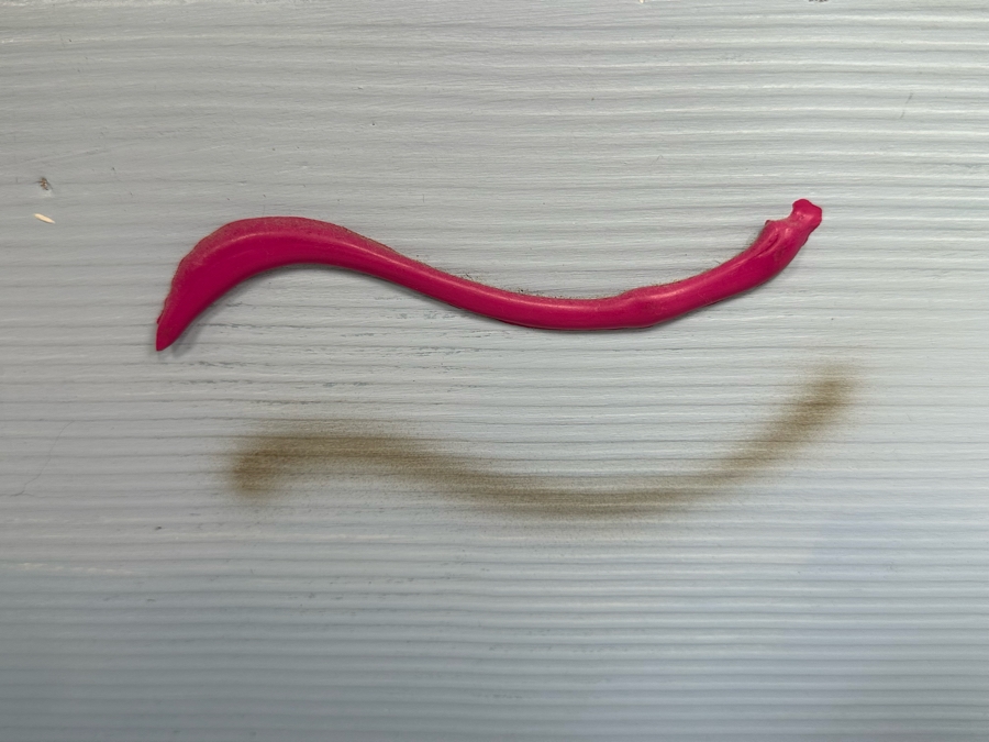 William Anton (20th Century, NYC) Original Modernist Acrylic Painting On Canvas Titled 'Black Abstract Ball' 1984 New York Additionally Signed, Titled And Dated Verso For Evan Lurie 36 X 48 [Photo 10]